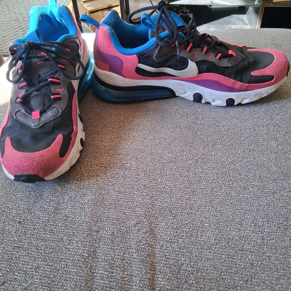 Nike Kids Sneakers - Black, Pink, Blue